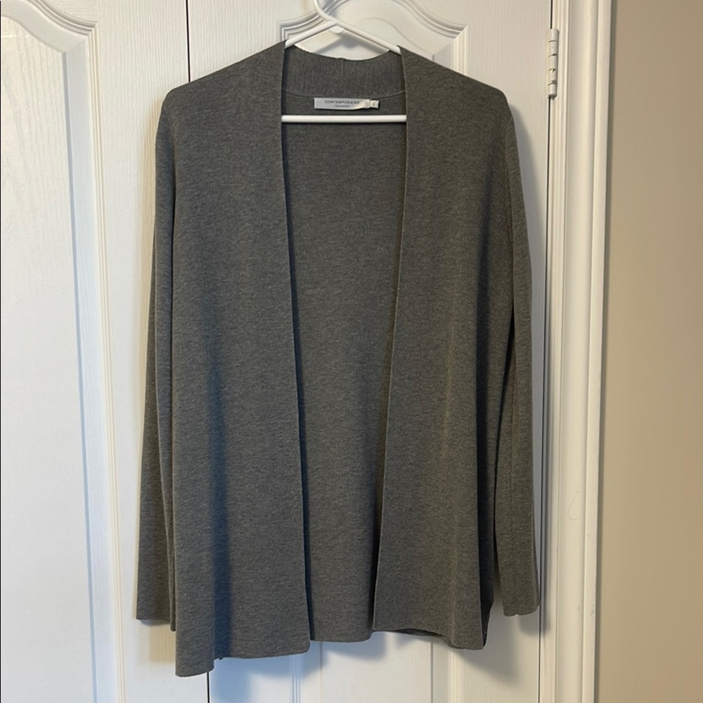 COMTEMPORAINE (Simon's) Gray Cardigan